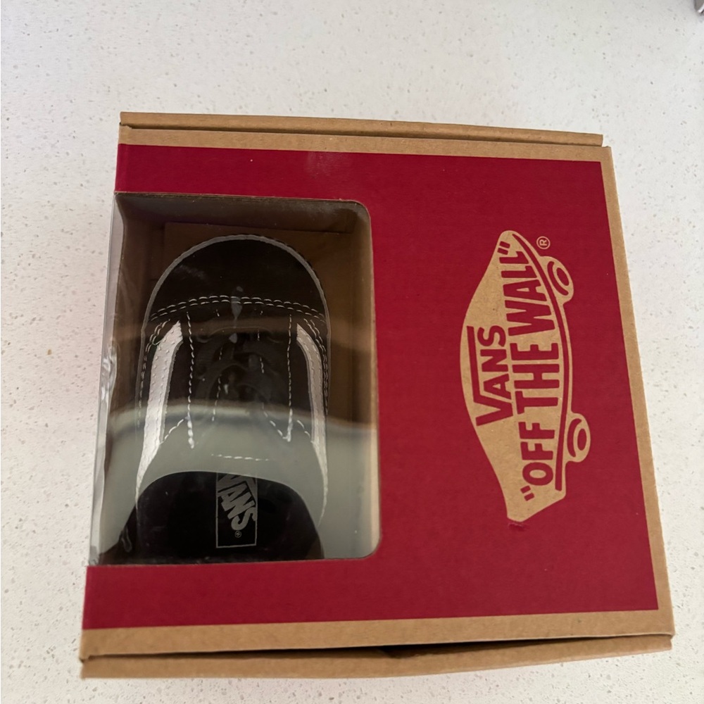 Vans Baby Black and White Sneakers. Never Worn
